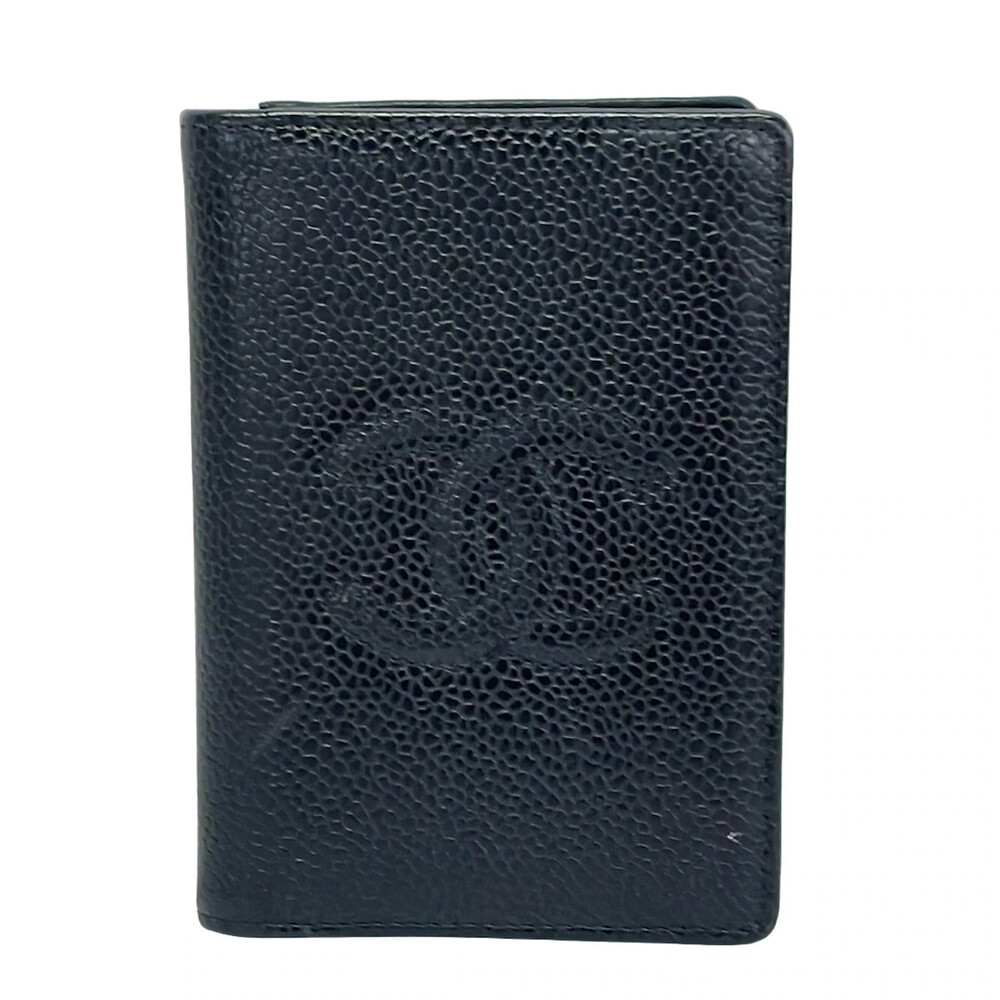 Chanel Black Calfskin Card Case #308744C64B